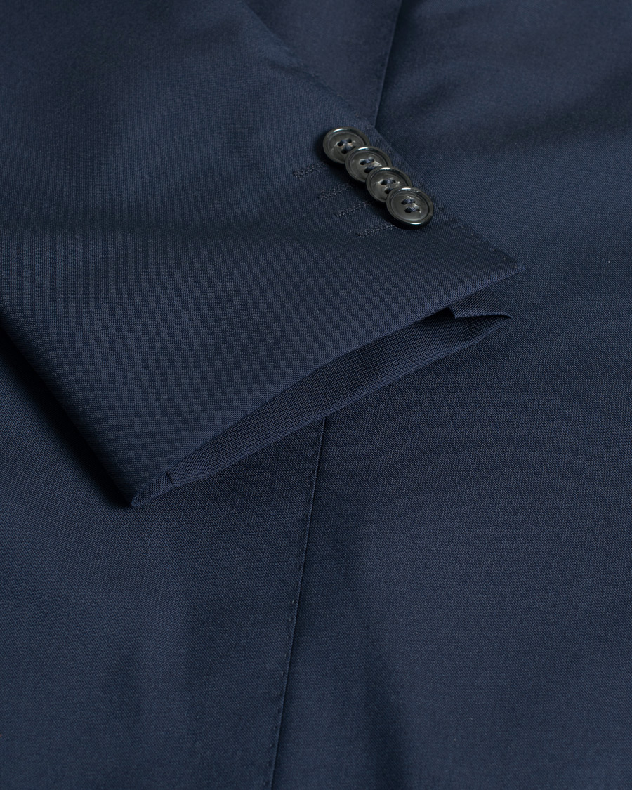 Uomini | Oscar Jacobson Edmund Wool Suit Blue | Pre-owned | Oscar Jacobson Edmund Wool Suit Blue