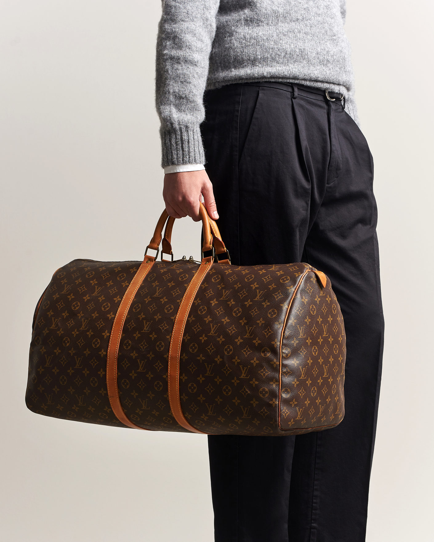 Uomini | Louis Vuitton Pre-Owned Keepall 60 Monogram | Louis Vuitton Pre-Owned | Keepall 60 Monogram